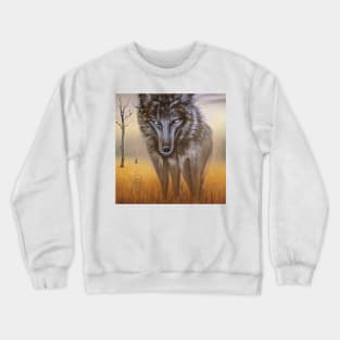 he looked evil Crewneck Sweatshirt